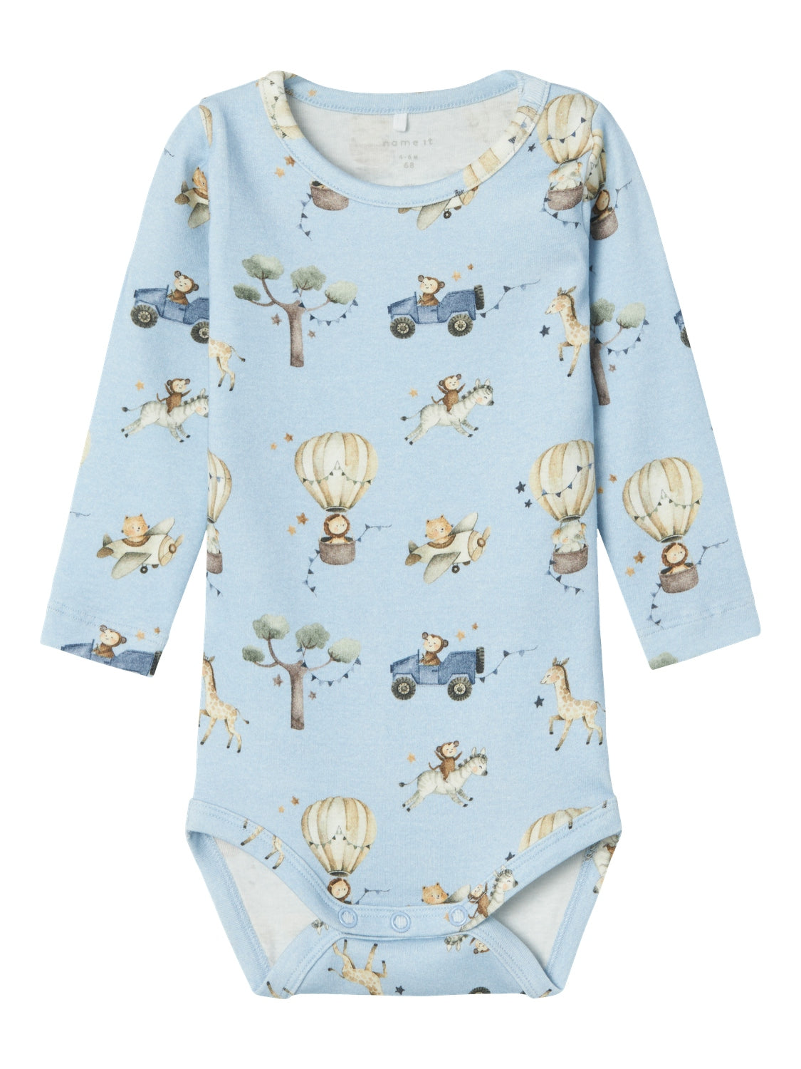 Name It Julius Body - Chambray Blue Melange - 50 cm Name It Julius Body - Chambray Blue Melange - 50 cm
