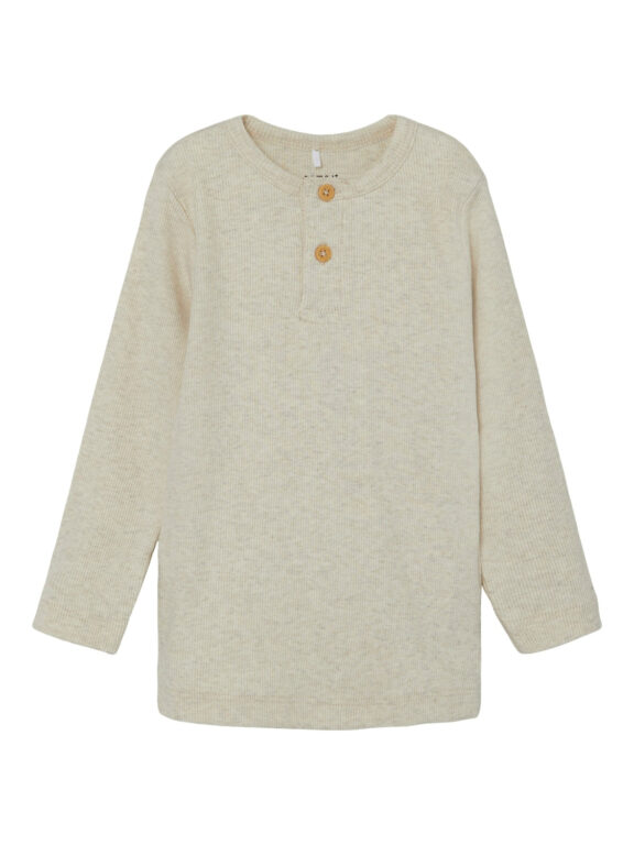 Name It Kab Ls Shirt Noos - Peyote Melange - 86 cm Name It Kab Ls Shirt Noos - Peyote Melange - 86 cm