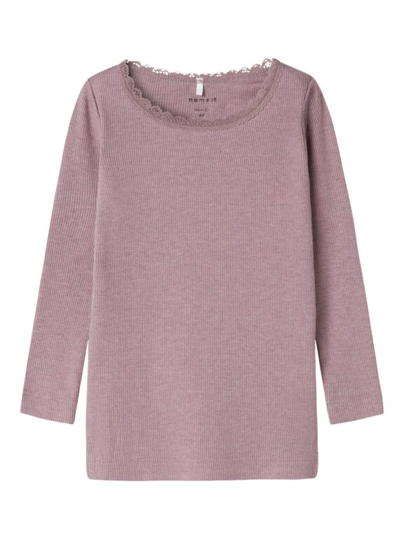 Name It Kab Ls Top Noos - Elderberry - 86 cm