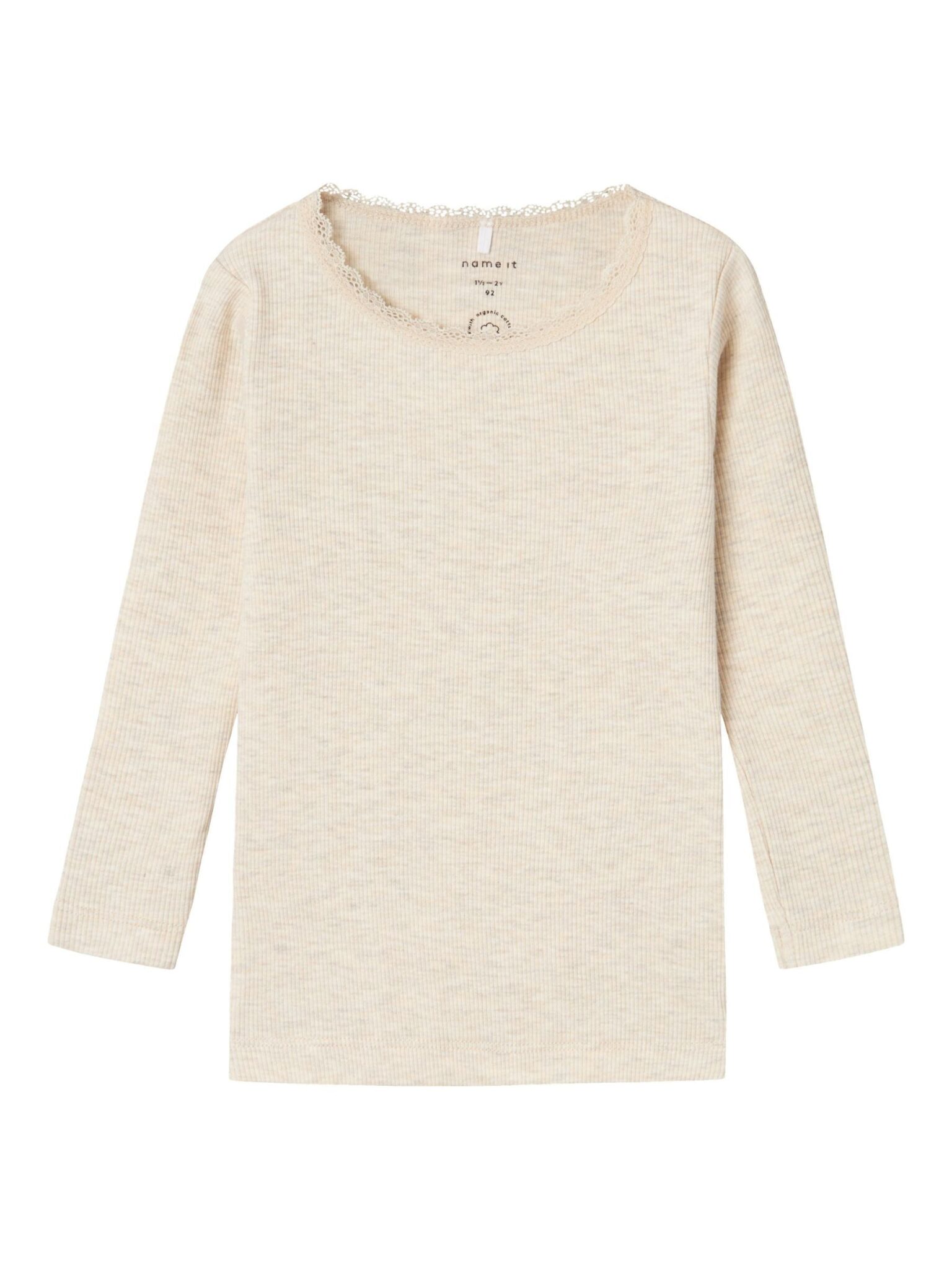 Name It Kab Ls Top Noos - Peyote Melange - 86 cm Name It Kab Ls Top Noos - Peyote Melange - 86 cm
