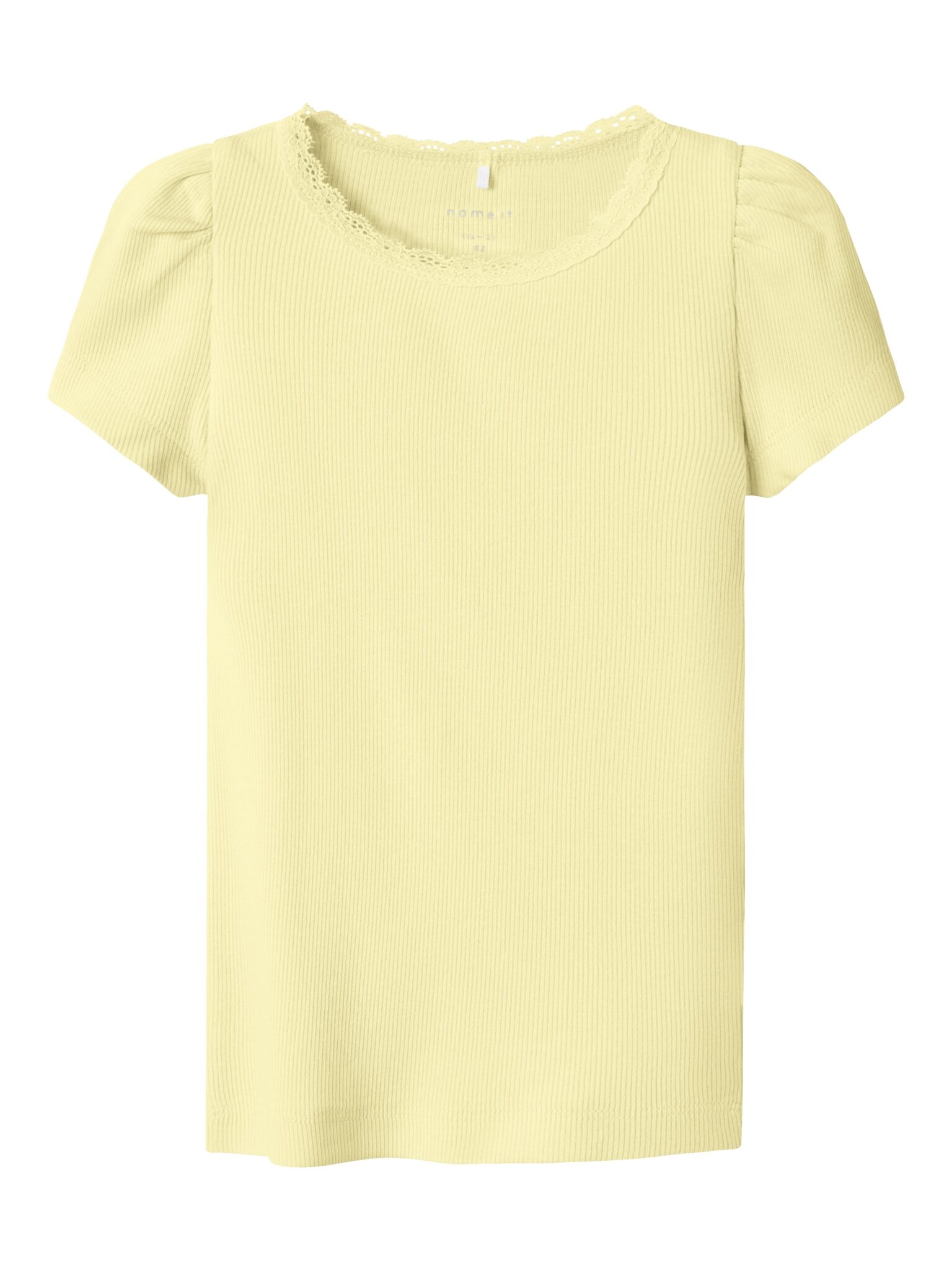 Name It Kab Ss Top Noos - Pastel Yellow - 86 cm