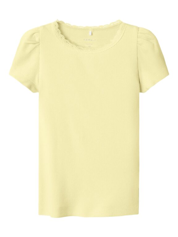 Name It Kab Ss Top Noos - Pastel Yellow - 86 cm