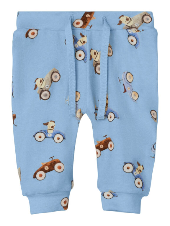 Name It Kar Pants - Chambray Blue Melange - 50 cm Name It Kar Pants - Chambray Blue Melange - 50 cm