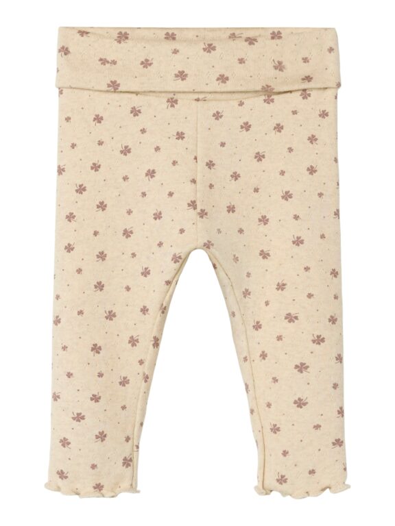 Name It Noella Slim Leggings - Peyote Melange - 50 cm