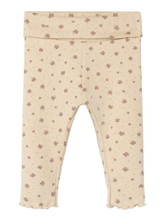 Name It Noella Slim Leggings - Peyote Melange - 50 cm