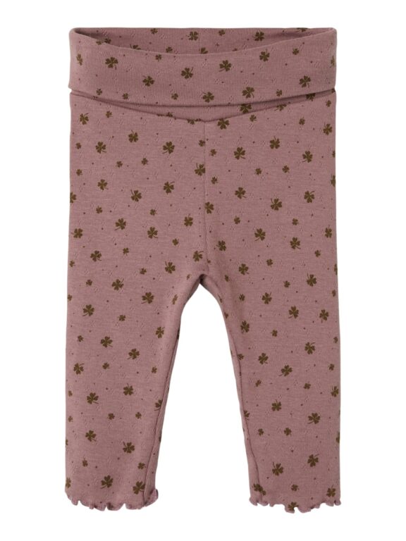 Name It Noella Slim Leggings - Twilight Mauve - 50 cm