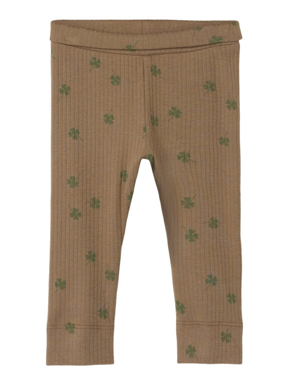Name It Noellus Slim Leggings - Walnut - 50 cm