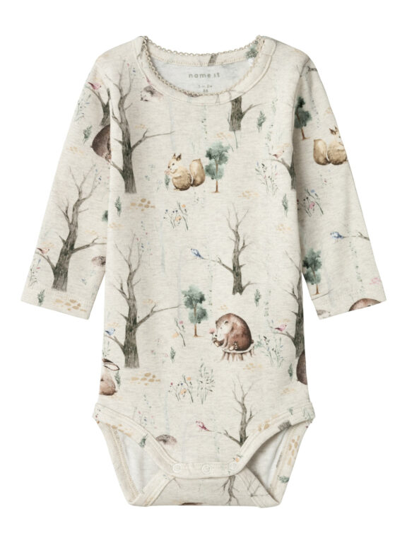 Name It Oleva M Body - Peyote Melange - 50 cm Name It Oleva M Body - Peyote Melange - 50 cm