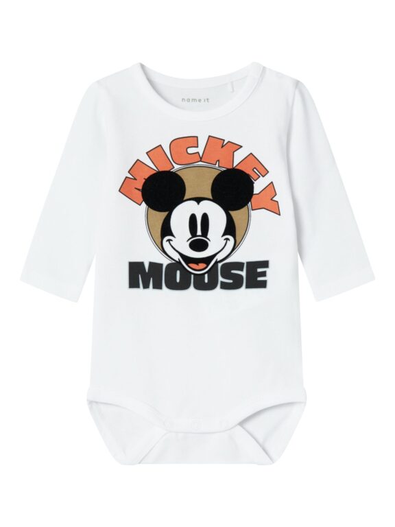 Name It Osi Mickey Body - Bright White - 50 cm Name It Osi Mickey Body - Bright White - 50 cm