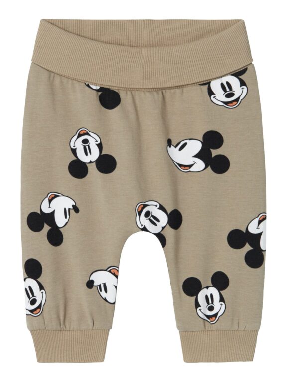 Name It Oski Mickey Pants - Weathered Teak - 50 cm