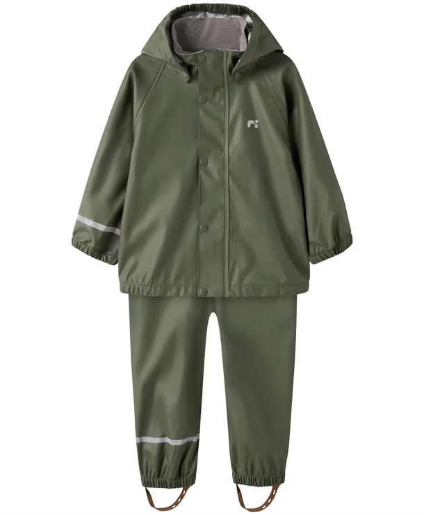 Name It Regntøj - NknDry10 Rain Set - Thyme