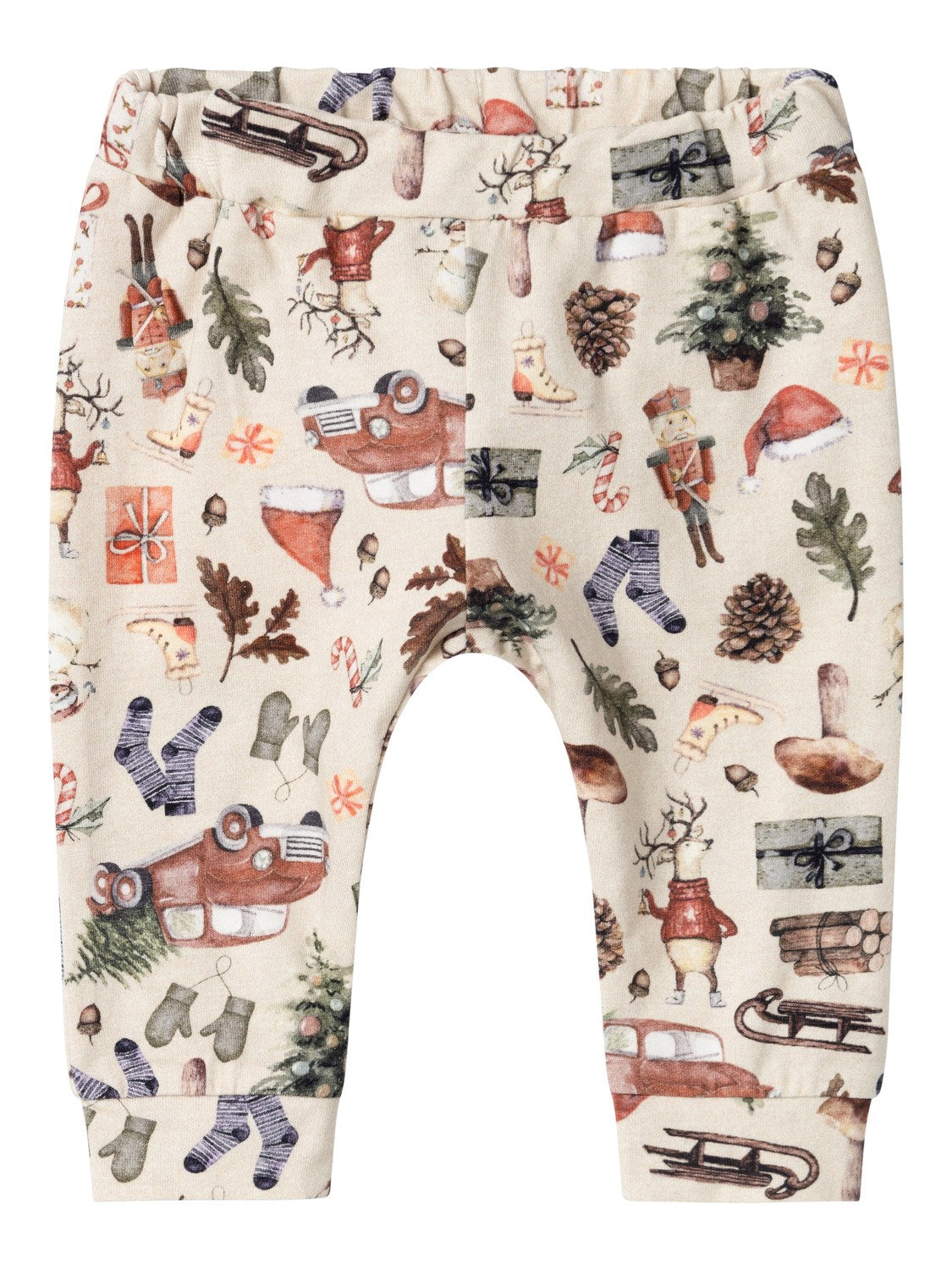 Name It Riccas Pants - Peyote Melange - 50 cm Name It Riccas Pants - Peyote Melange - 50 cm