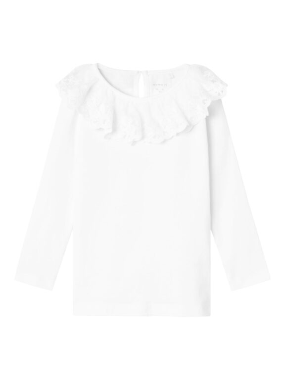 Name It Rilda Slim Top - Bright White - 86 cm Name It Rilda Slim Top - Bright White - 86 cm