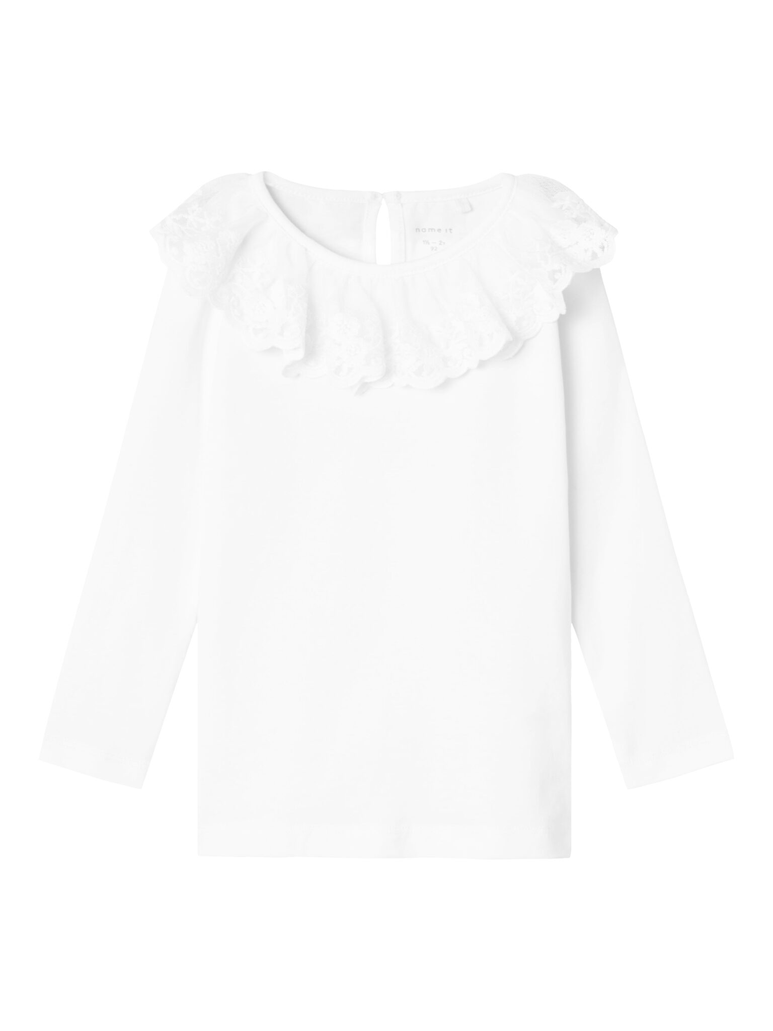 Name It Rilda Slim Top - Bright White - 86 cm