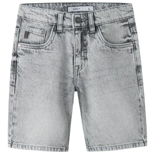 Name It Shorts - NknRyan - Grey Denim