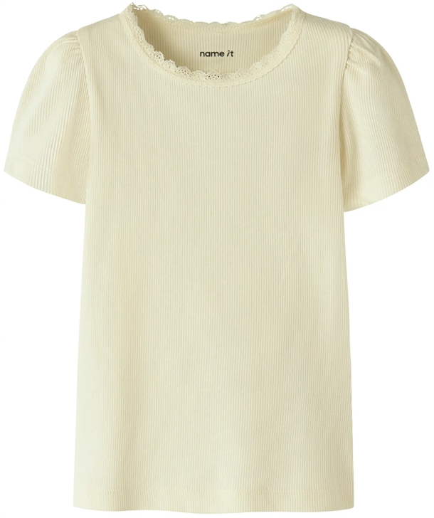 Name It T-shirt - Kab - Rib - Pear Sorbet