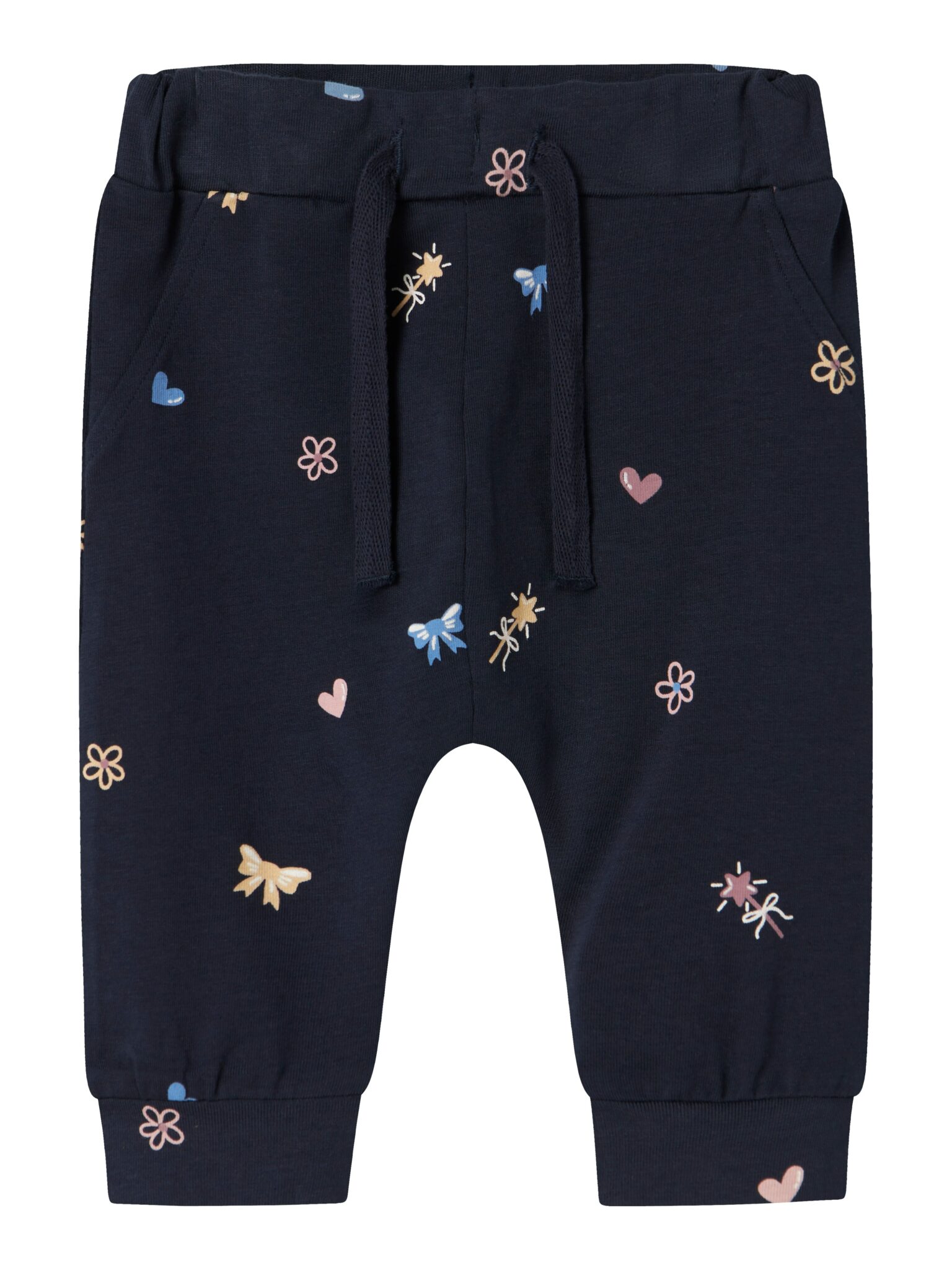Name It Vandora Pants - Navy Blazer/Bow & Hearts - 56 cm Name It Vandora Pants - Navy Blazer/Bow & Hearts - 56 cm