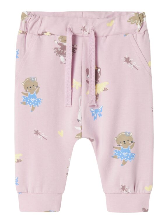 Name It Vandora Pants - Winsome Orchid/Ballerinas - 56 cm