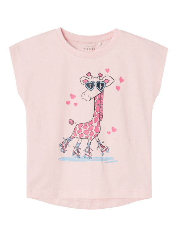 Name It Violet T-shirt - Parfait Pink - 80 cm