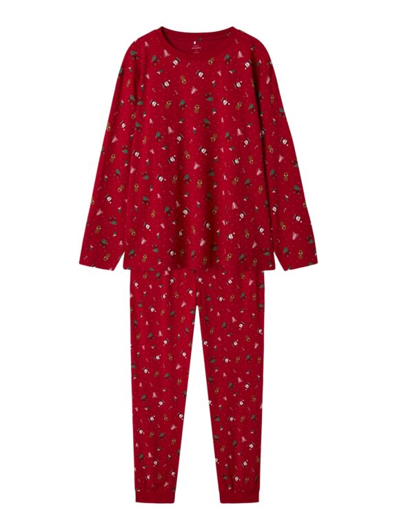 Name It Vismas Natsæt - Jester Red Christmas Elements - XS Name It Vismas Natsæt - Jester Red Christmas Elements - XS