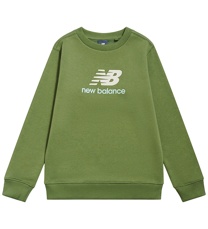 New Balance Sweatshirt - Stacked Logo - Oregano New Balance Sweatshirt - Stacked Logo - Oregano