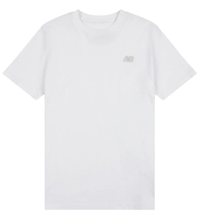 New Balance T-shirt - Logo - Bright White New Balance T-shirt - Logo - Bright White