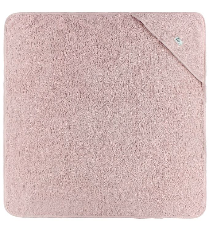Pippi Babyhåndklæde - 83x83 cm - Rosa