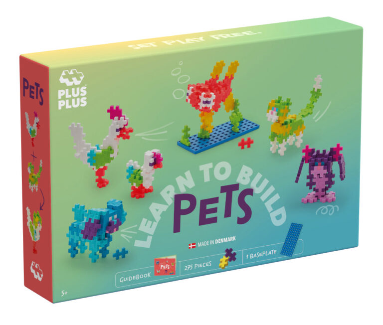 Plus-Plus Learn to Build Pets