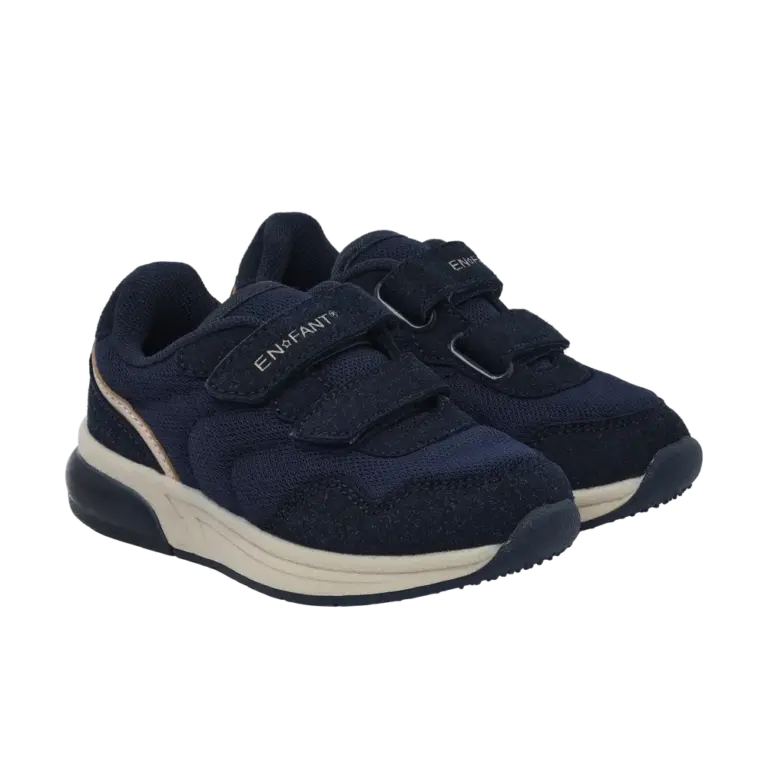 Sneakers Velcro m. Lys - Parisian Night - 31