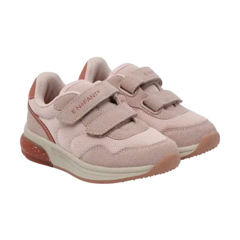 Sneakers Velcro m. Lys - Sepia Rose - 24 Sneakers Velcro m. Lys - Sepia Rose - 24