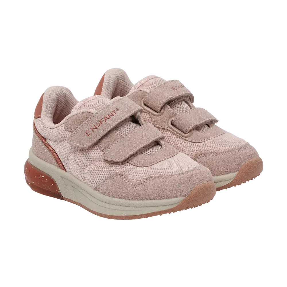 Sneakers Velcro m. Lys - Sepia Rose - 24 Sneakers Velcro m. Lys - Sepia Rose - 24