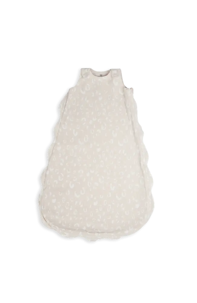 Sovepose 0-6 mån, Leopard Beige
