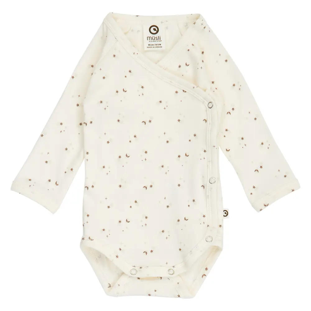 Sparkle Rib Wrap Body - Balsam cream/ Walnut/ Oat - 56