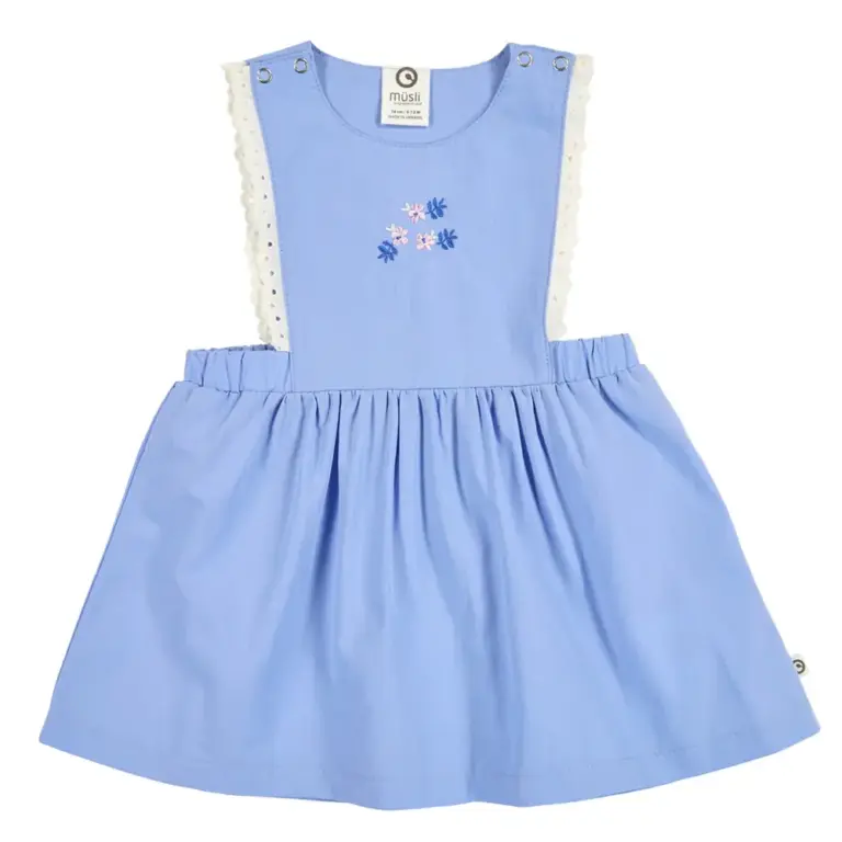 Spring Pinafore Kjole - Shell blue - 68