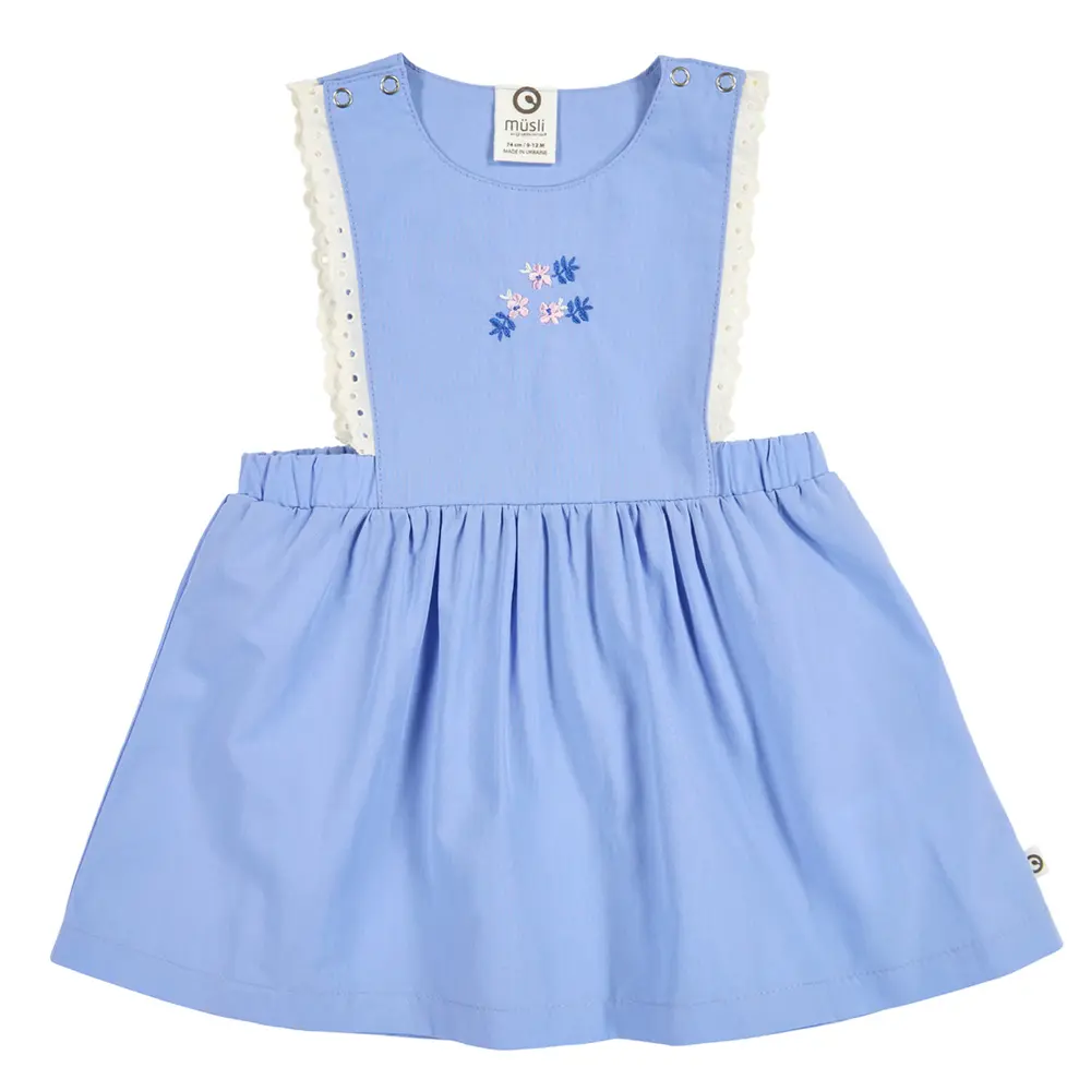 Spring Pinafore Kjole - Shell blue - 68 Spring Pinafore Kjole - Shell blue - 68