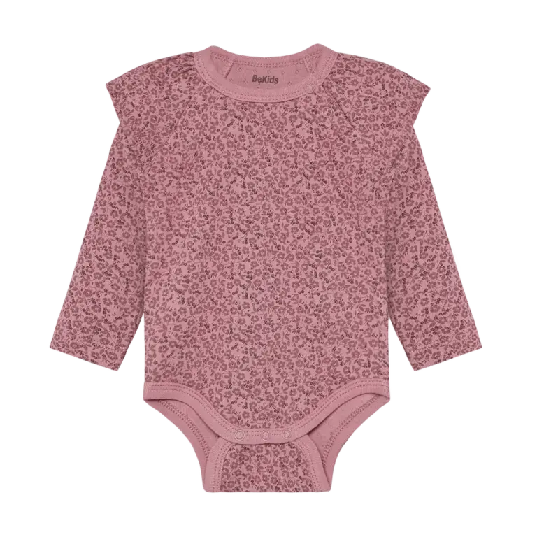 BeKids Langærmet Body - Nostalgia Rose - 80