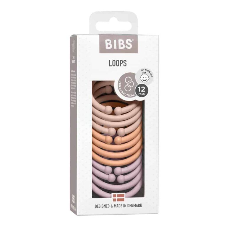 Bibs Loops Blush/peach/dusky Lilac