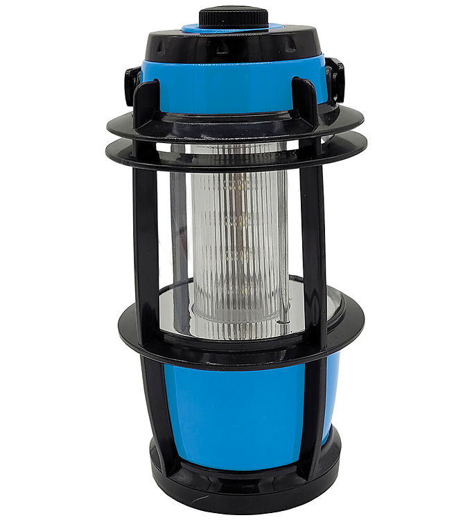 Camping Check Lanterne - LED - 17 cm - Blå