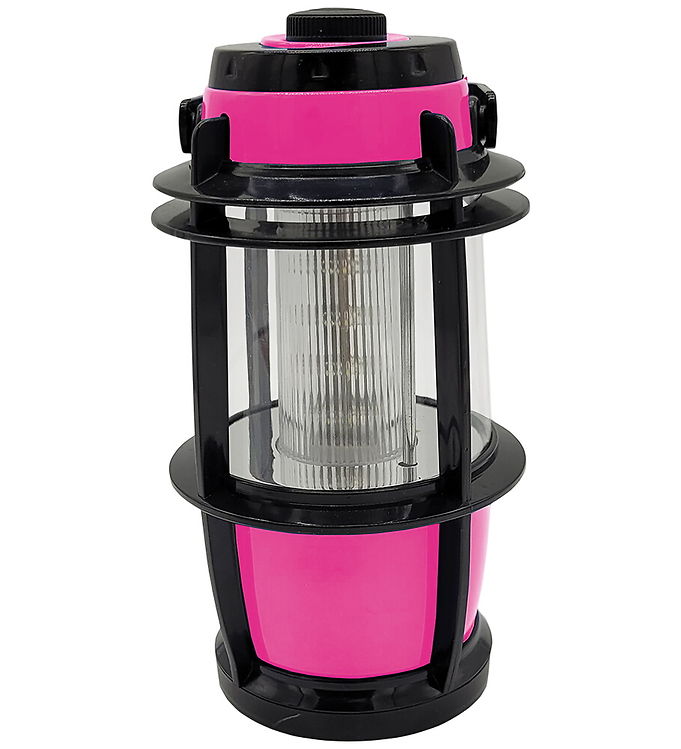 Camping Check Lanterne - LED - 17 cm - Pink