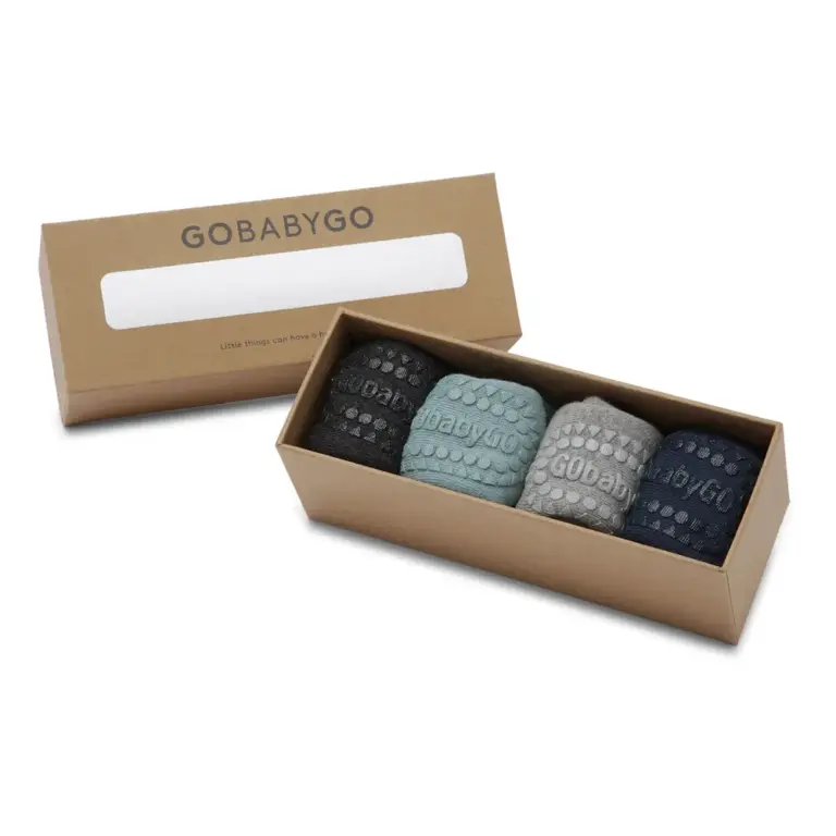 Combo box - Bomuld - GR/BL/NA - 20/22