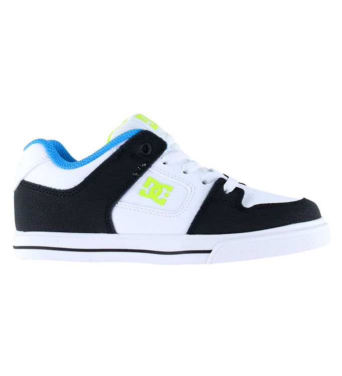 DC Sko - Pure Elastic - Sort/Blå/Lime