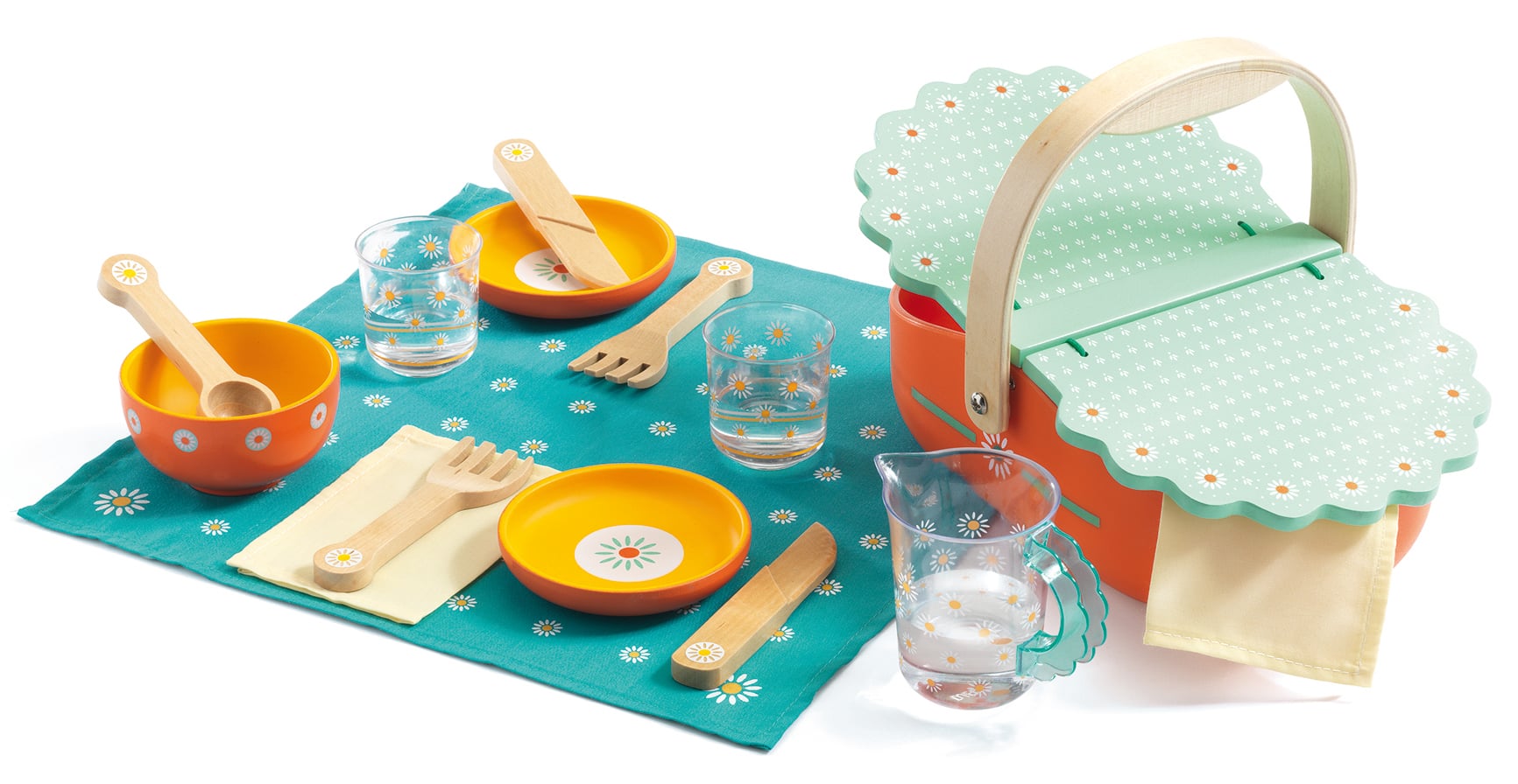 Djeco | Picnickurv m. 15 dele