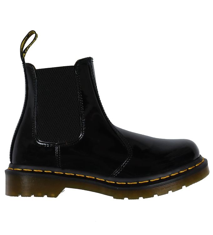 Dr. Martens Støvler - Patent Lamper - Sort