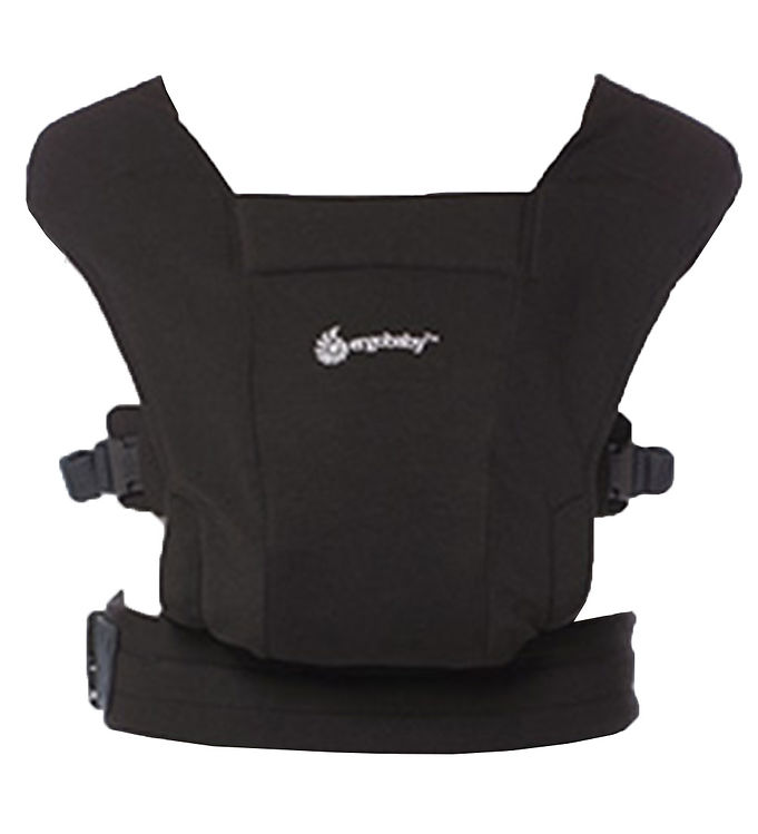 Ergobaby Bæresele - Embrace - Soft & Snug Knit - Pure Black Ergobaby Bæresele - Embrace - Soft & Snug Knit - Pure Black