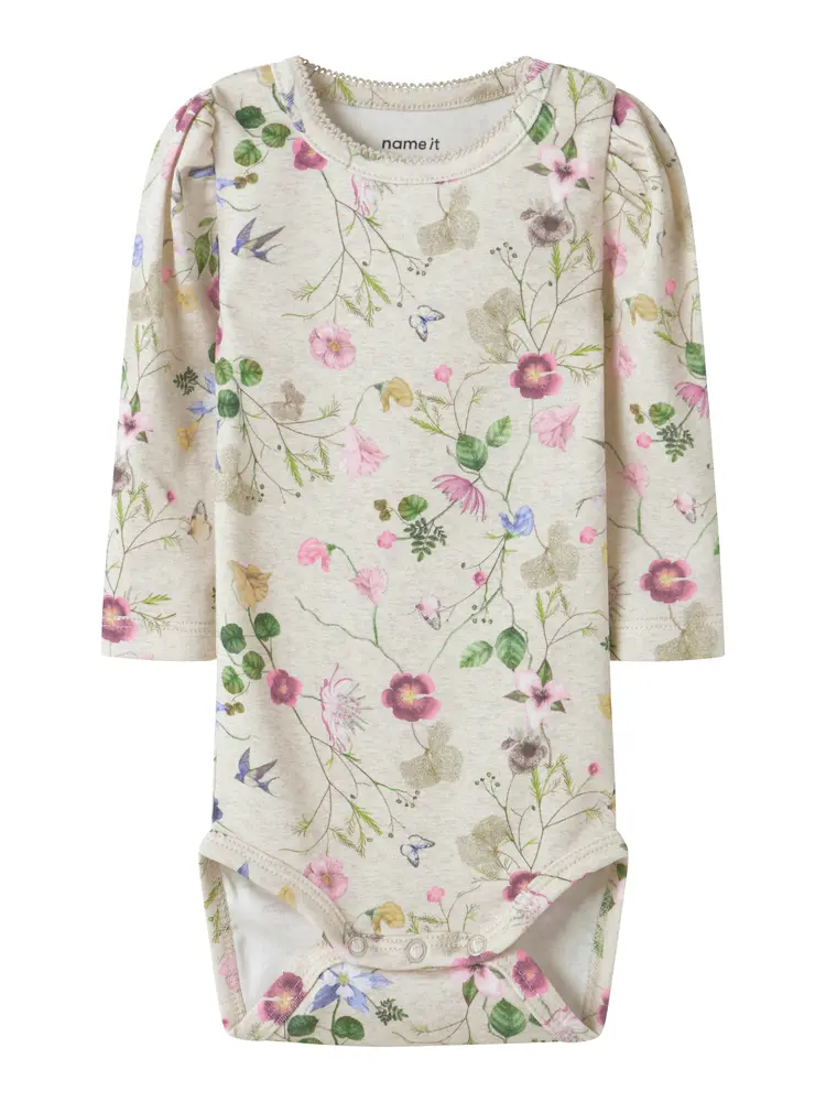 Falca Langærmet Body - Peyote Melange - 62 Falca Langærmet Body - Peyote Melange - 62