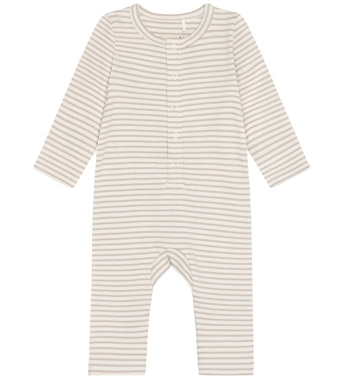 Fixoni Heldragt - Rib - Pure Cashmere m. Striber