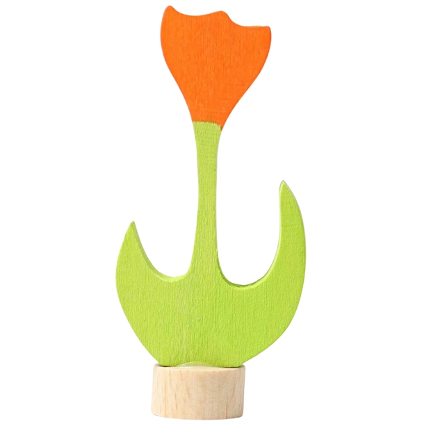 GRIMM'S Dekorativ Figur - Orange Tulipan