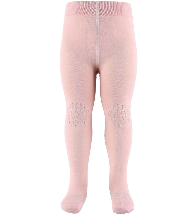 GoBabyGo Skridsikre Strømpebukser - Bambus - Soft Pink