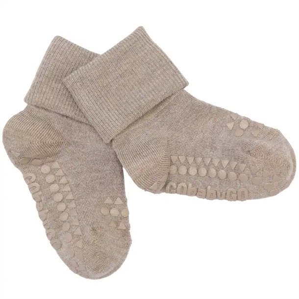 GoBabyGo strømper - bambus - Sand GoBabyGo strømper - bambus - Sand