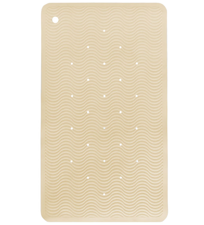 Hevea Bademåtte - Naturgummi - 55x32 cm - Baby - Sand